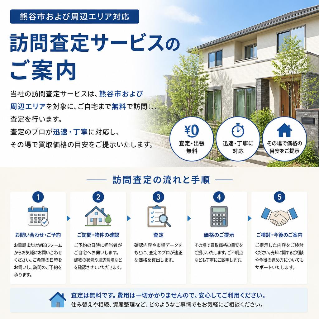 安心の出張査定サービス