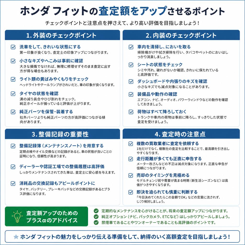 査定時の注意点とポイント