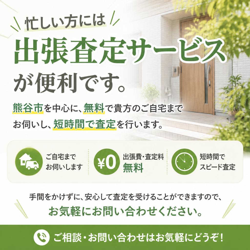 出張査定サービスのメリット
