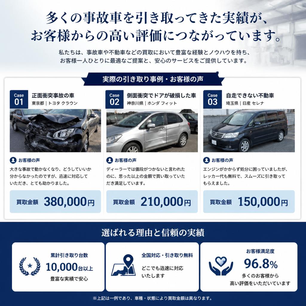 実績とお客様の声