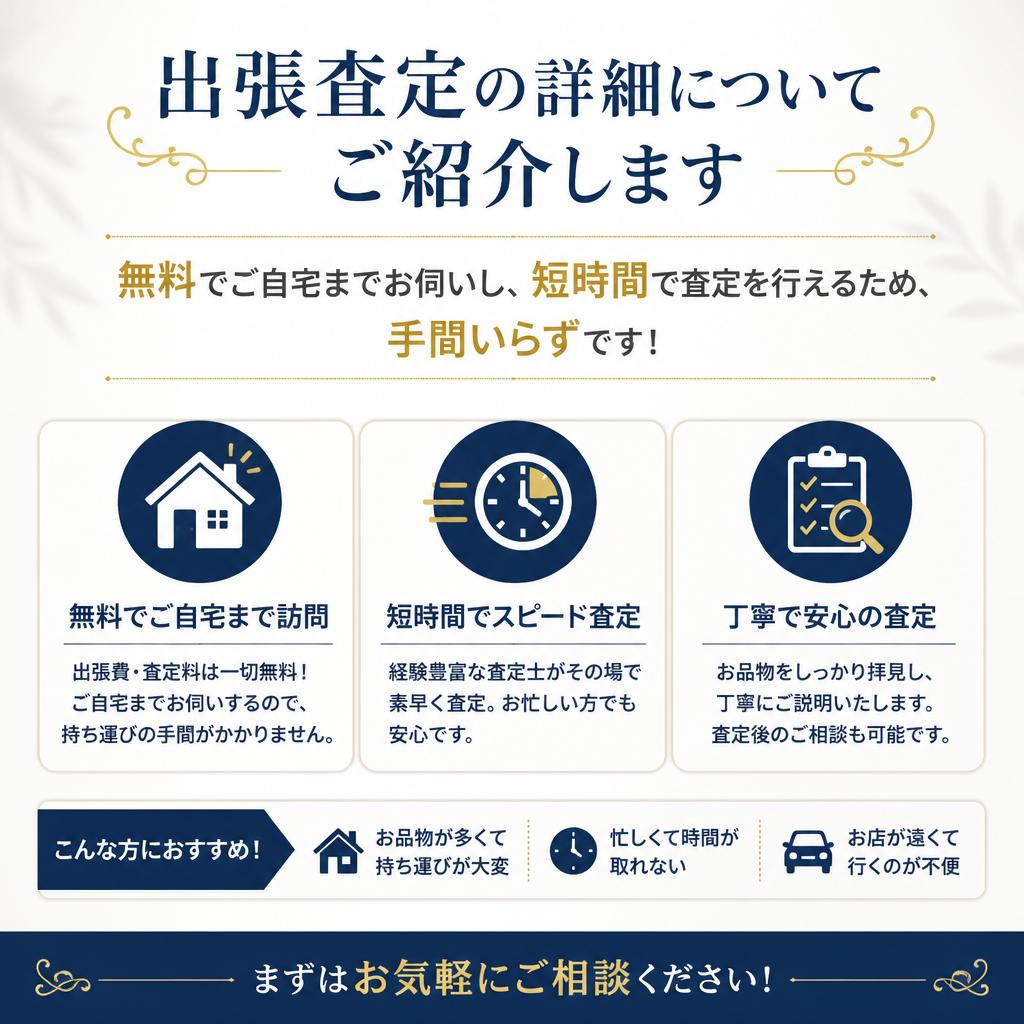 熊谷市の出張査定サービスとは？