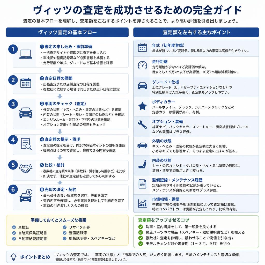 3. 査定の流れとポイント