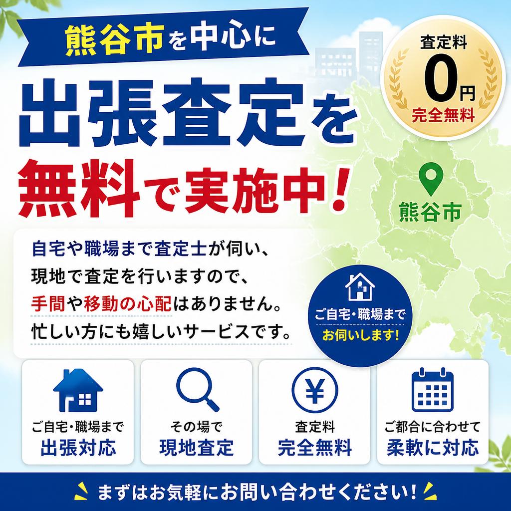 出張査定で手間いらず！