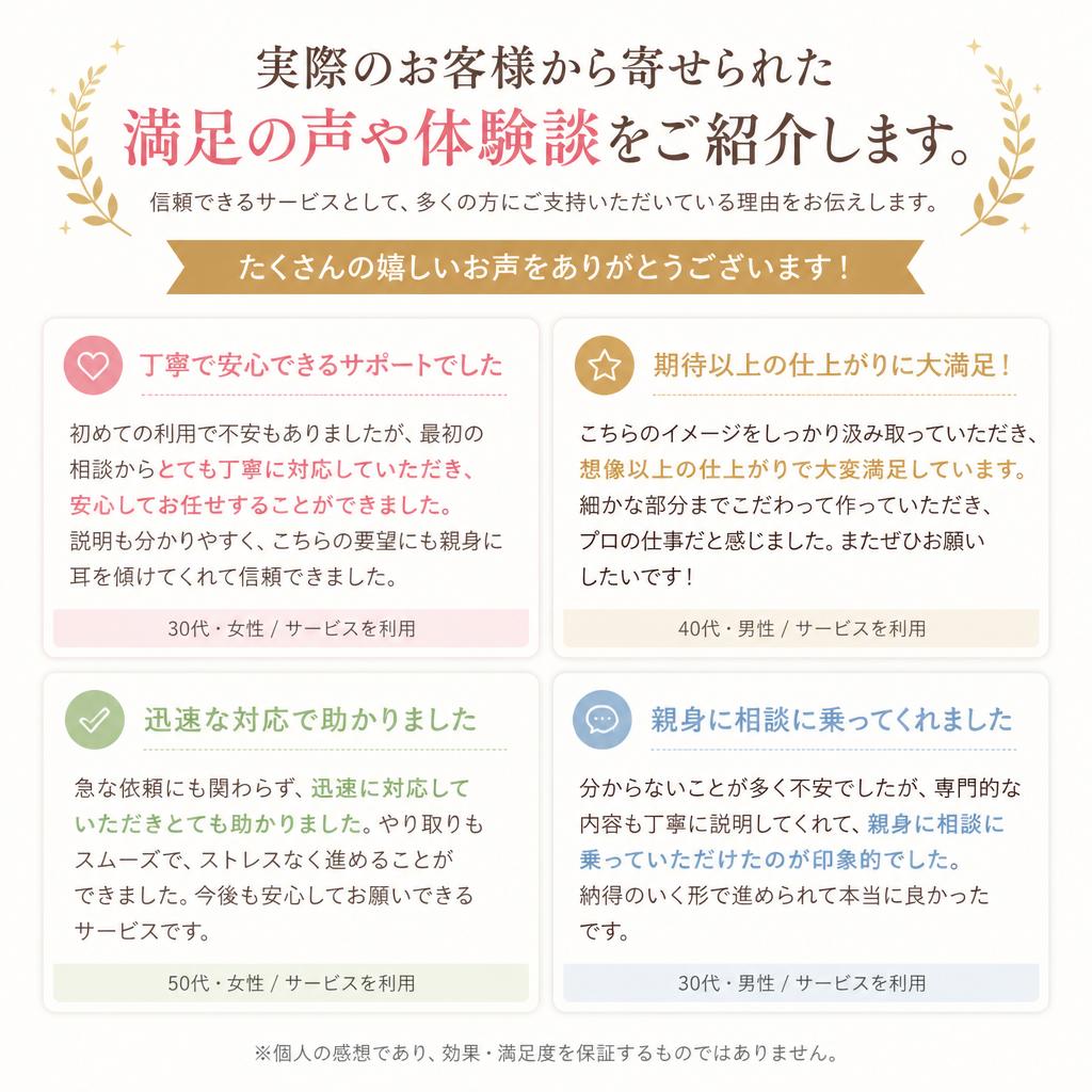 お客様の声