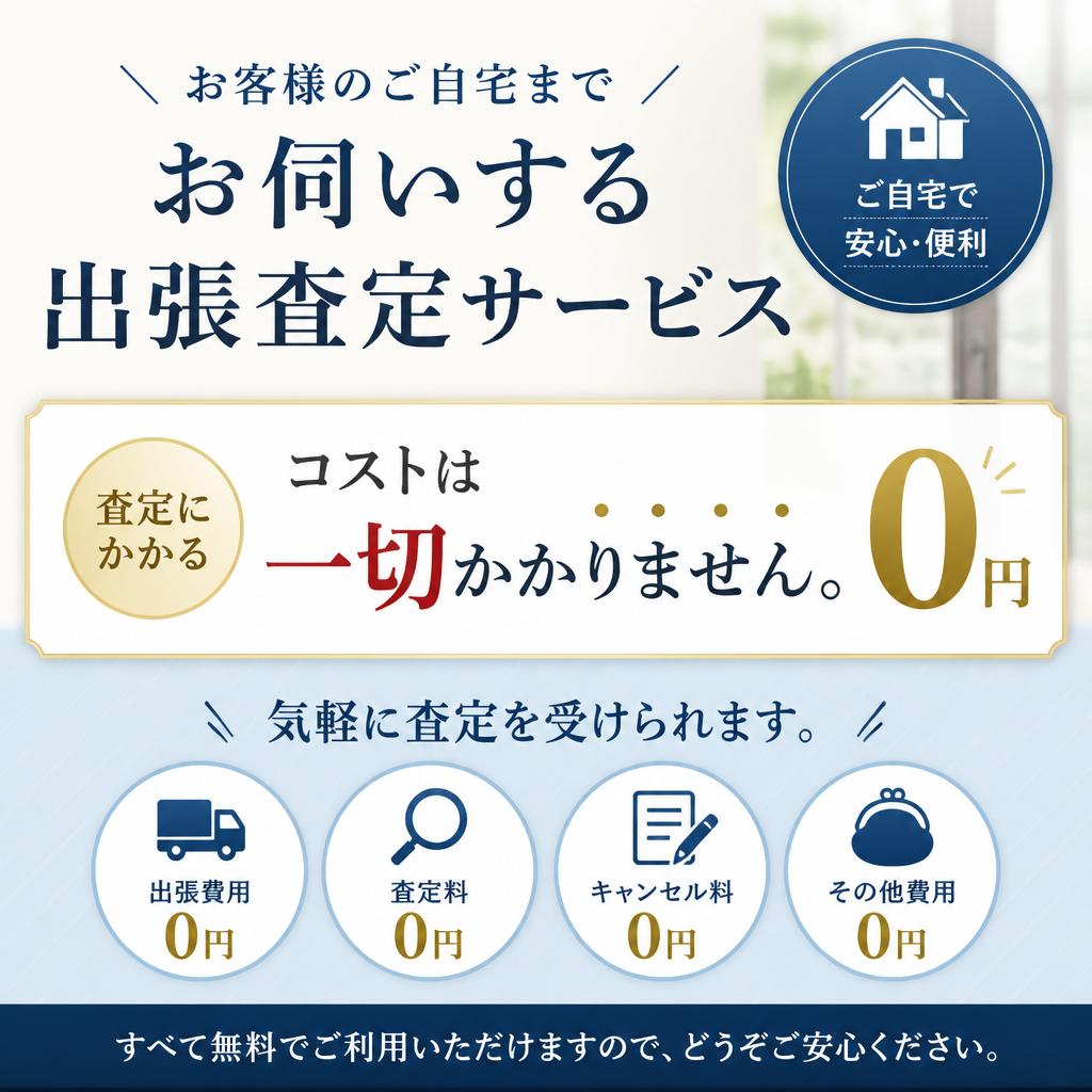 出張査定で安心感を提供