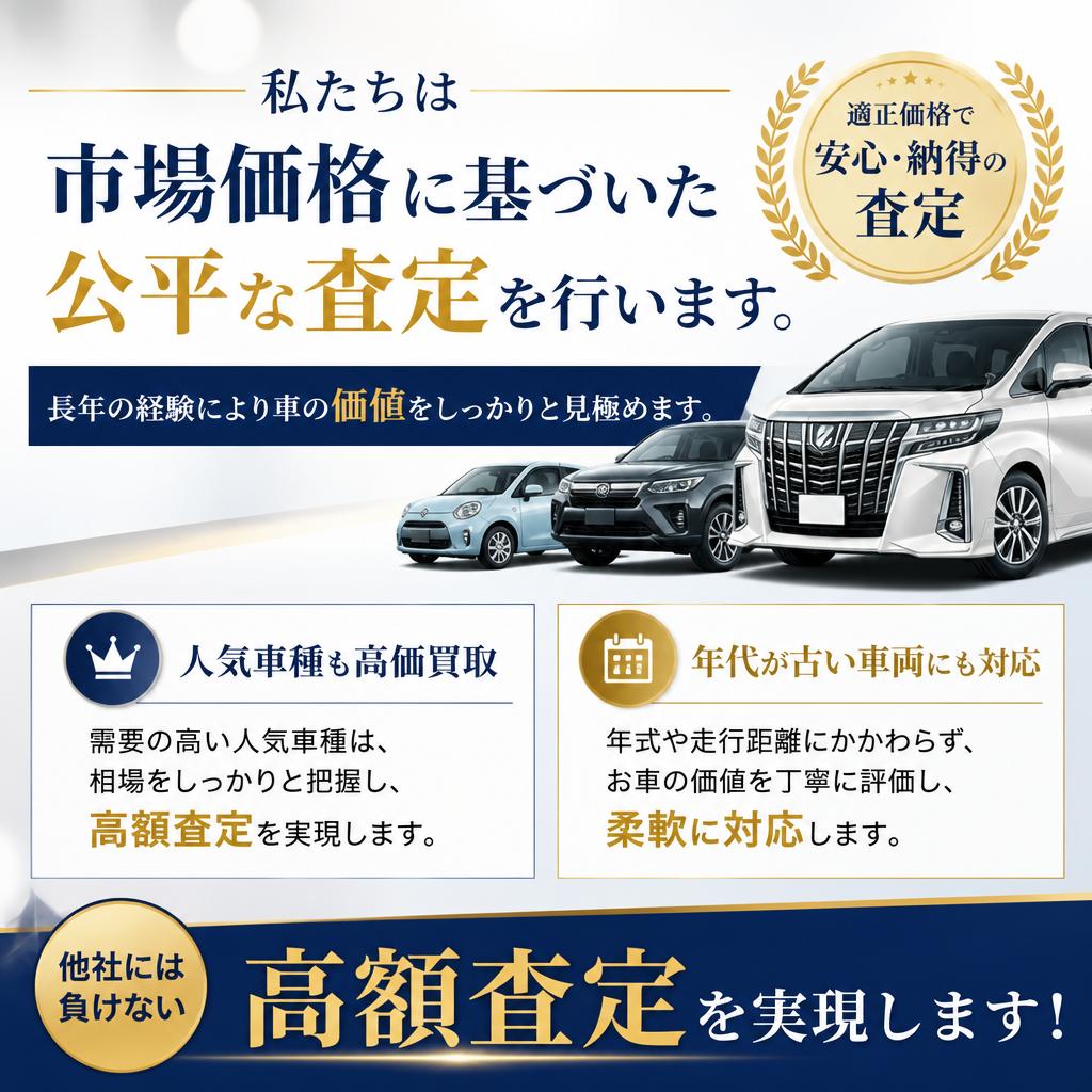 高価査定の理由とは？