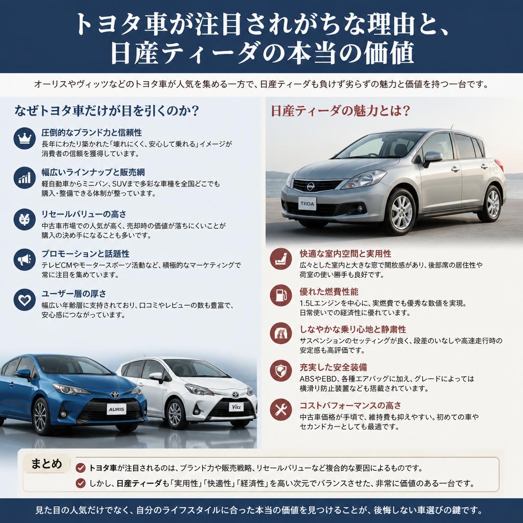 トヨタ車との比較