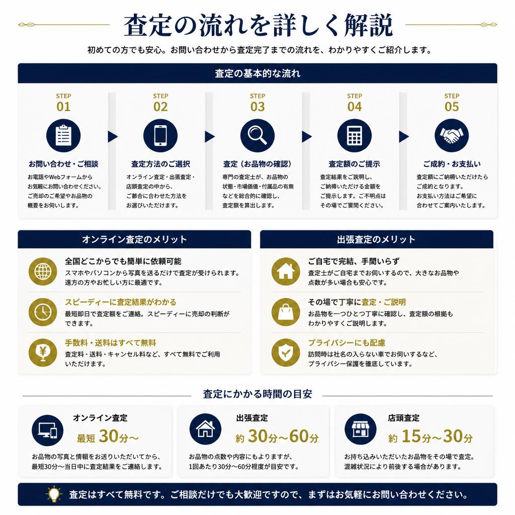 ダイハツロッキーの査定の流れ