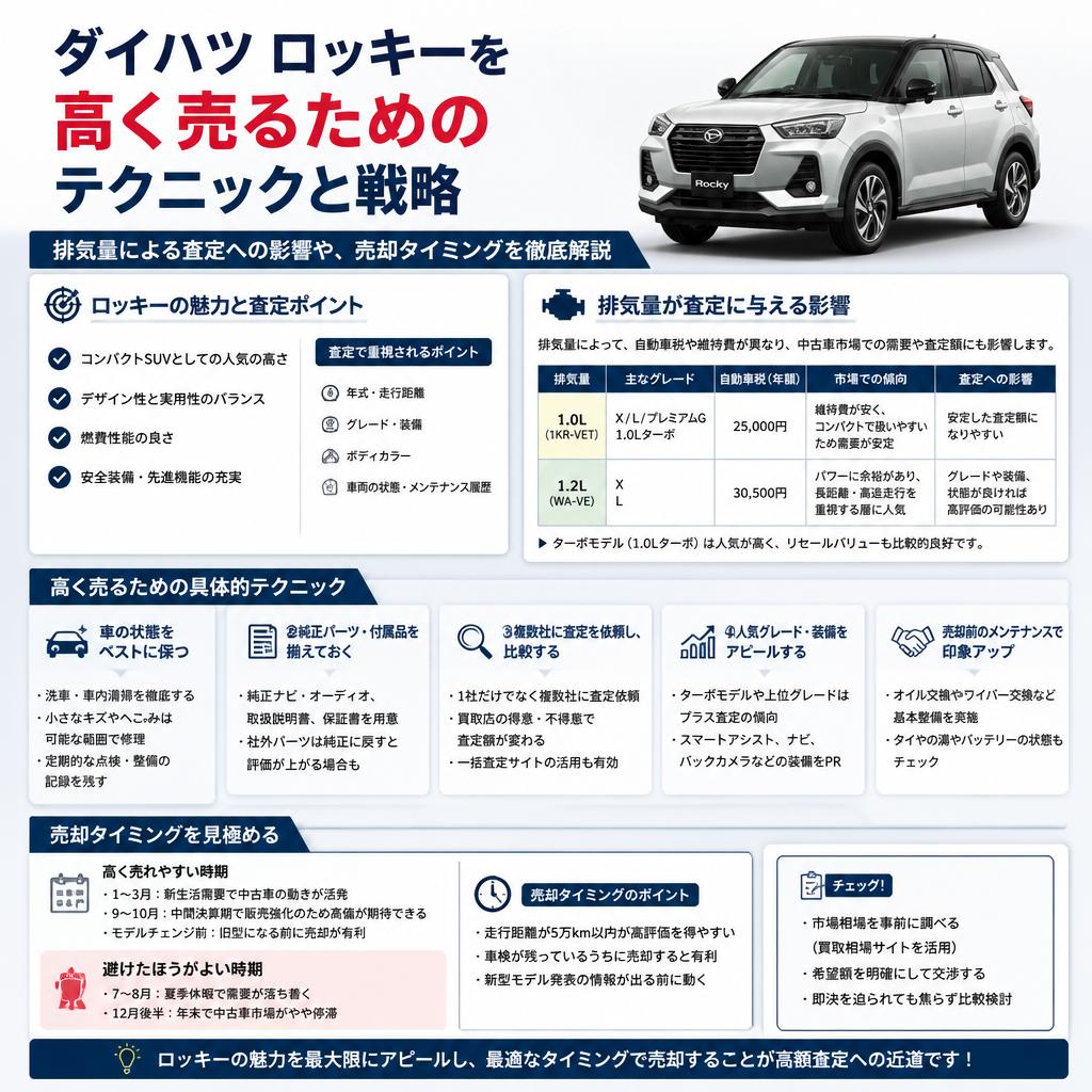 高く売るための秘訣
