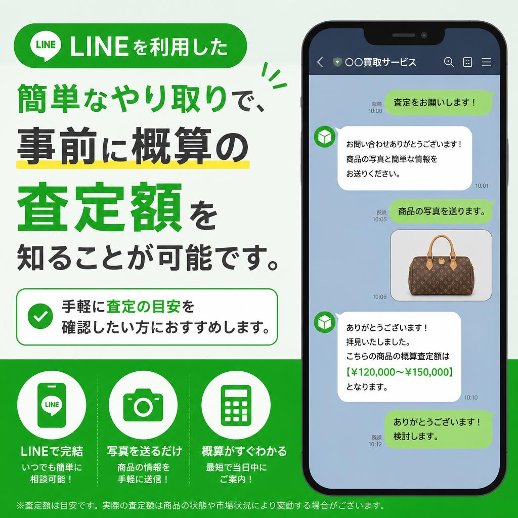 LINEを使った概算見積もり