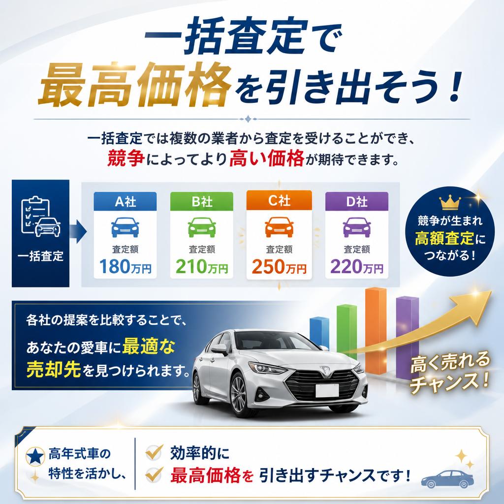 一括査定のメリット