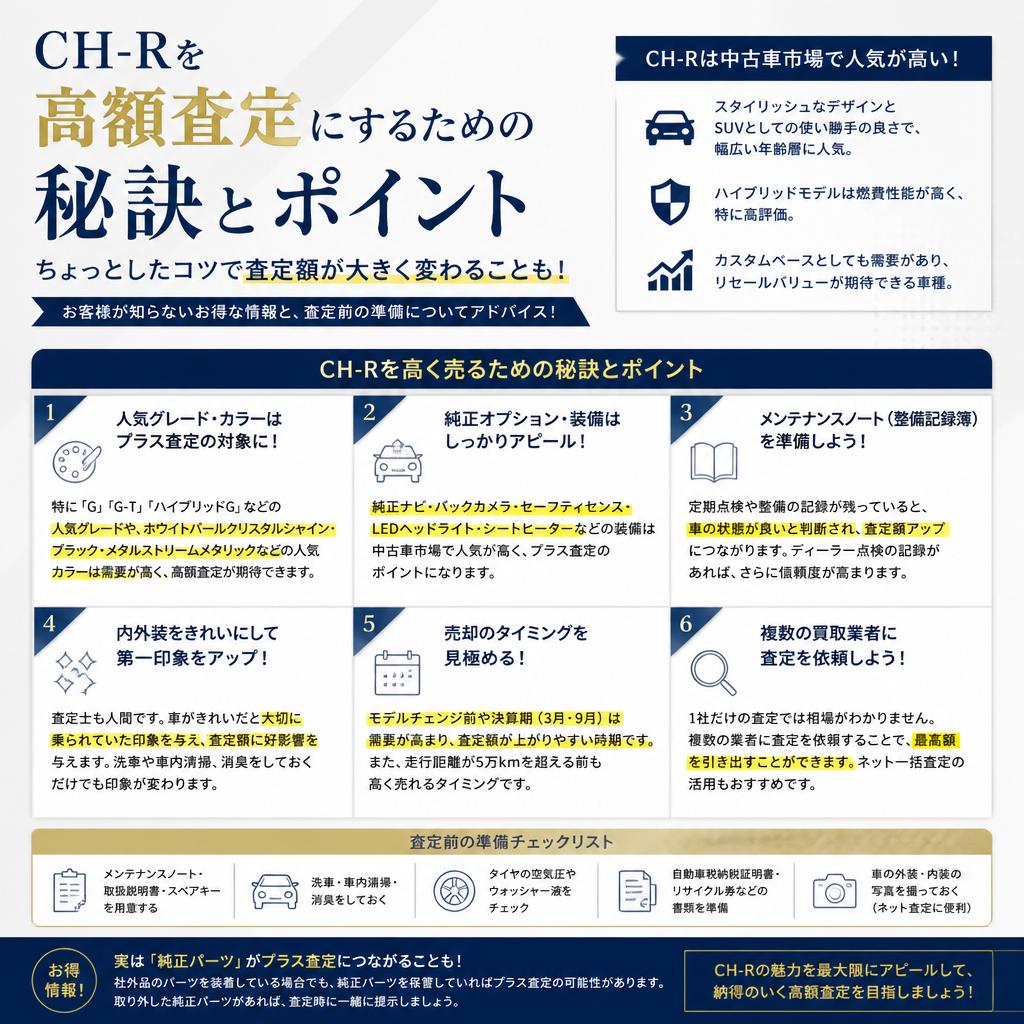 高額査定の秘訣とは？