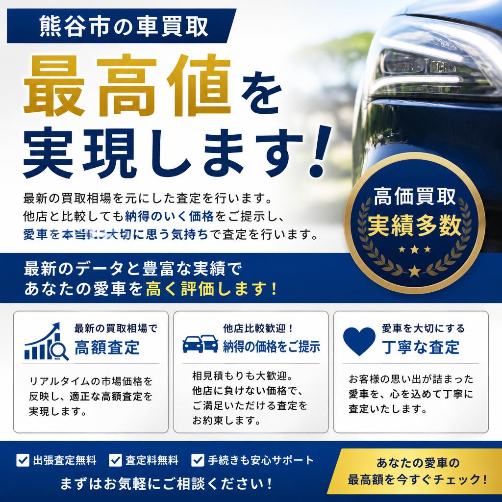 市場相場を基にした高価買取