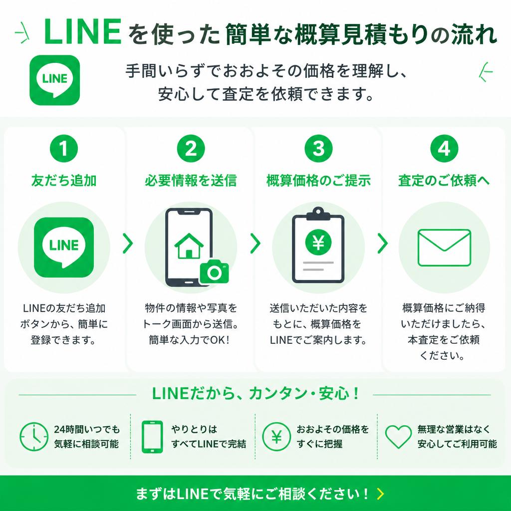 無料見積もりで安心スタート