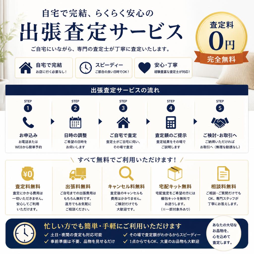 出張査定のメリット