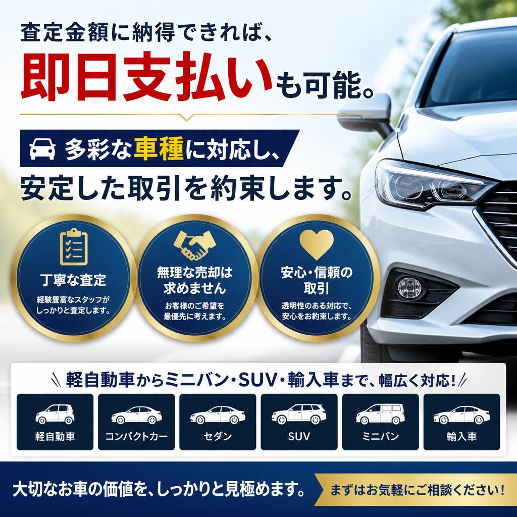 納得のいく取引を実現
