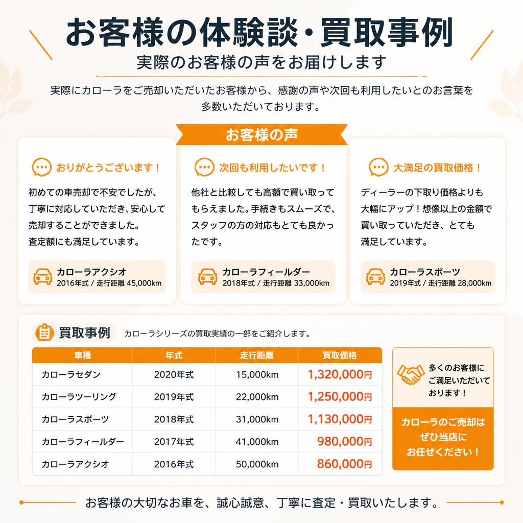 お客様の声と事例
