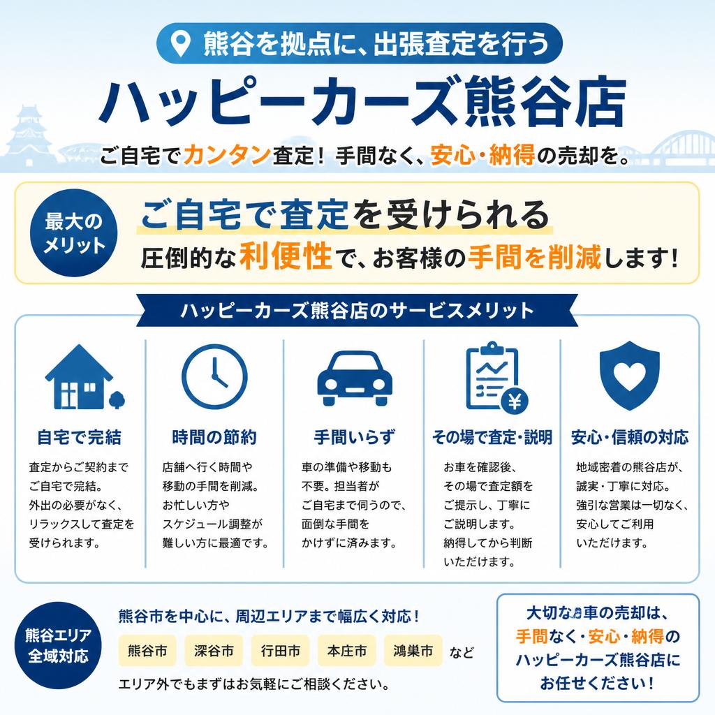 出張査定のメリット