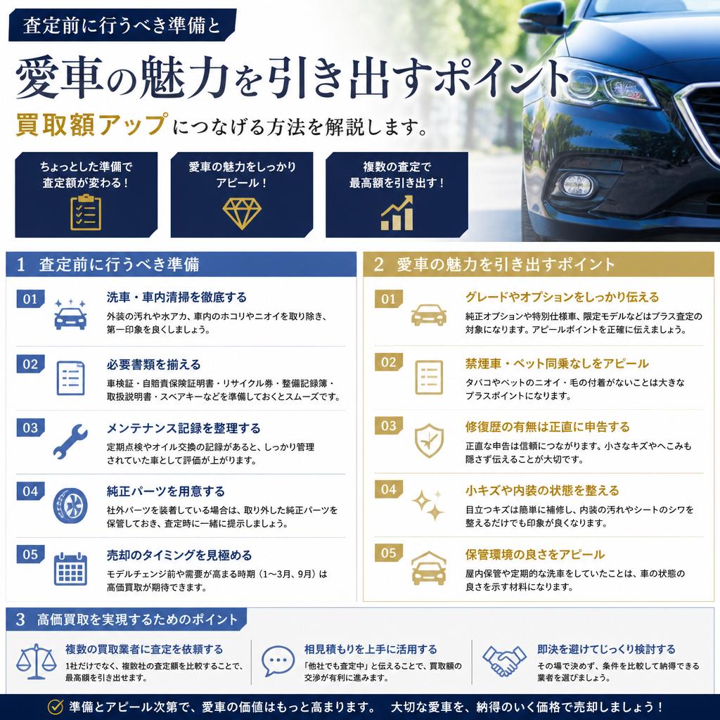 2. 高価買取を実現するための準備