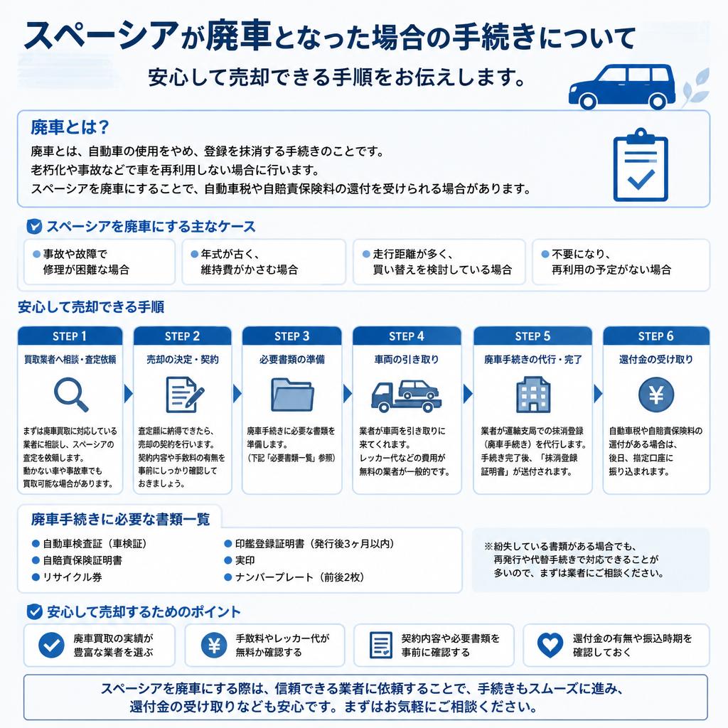 4. 廃車手続きのポイント