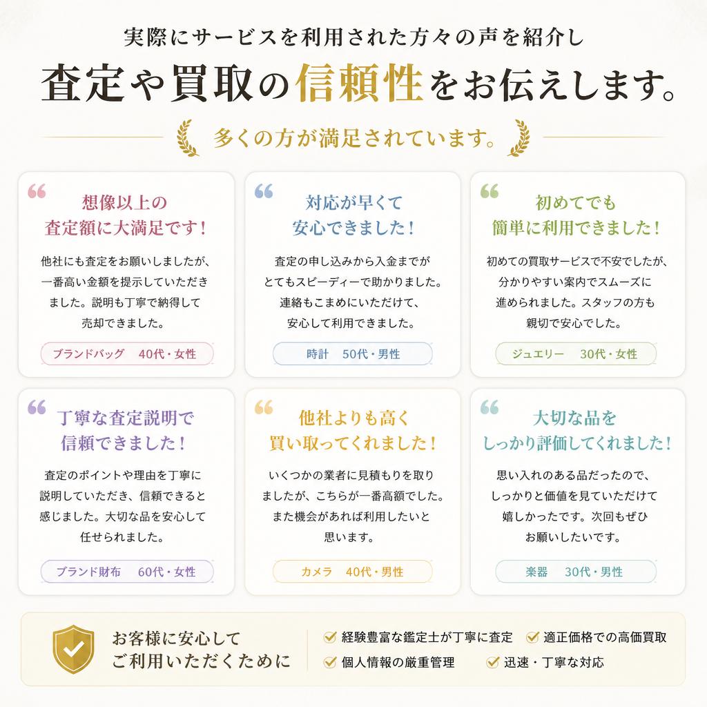 ご利用者の声
