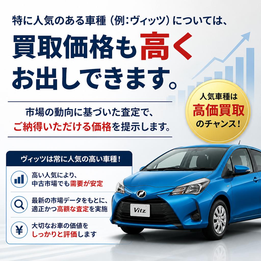 【人気の軽自動車は高価買取！】