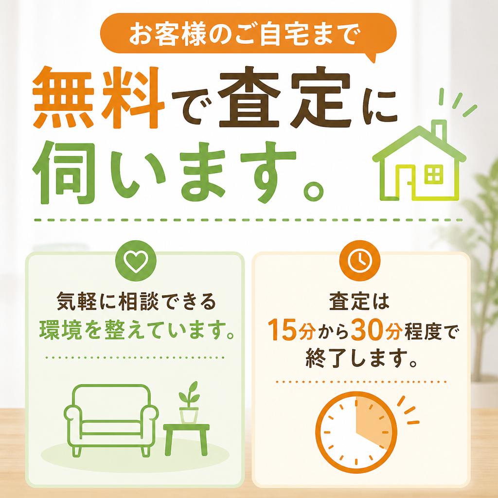 3. 無料出張査定のご案内