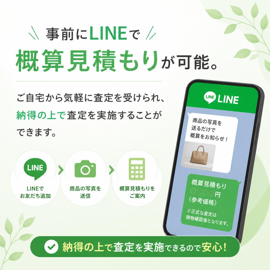 4. LINEで簡単！概算見積もり