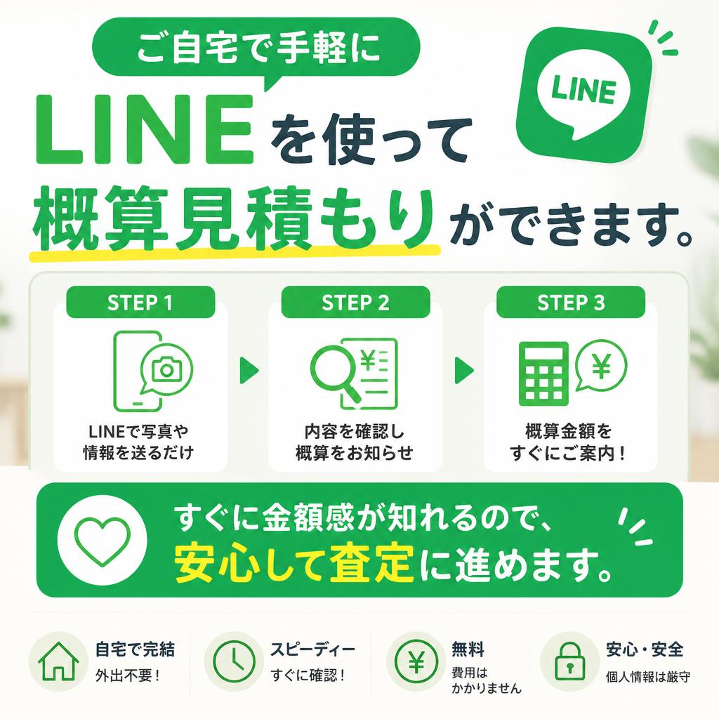 4. LINEでの概算見積もり