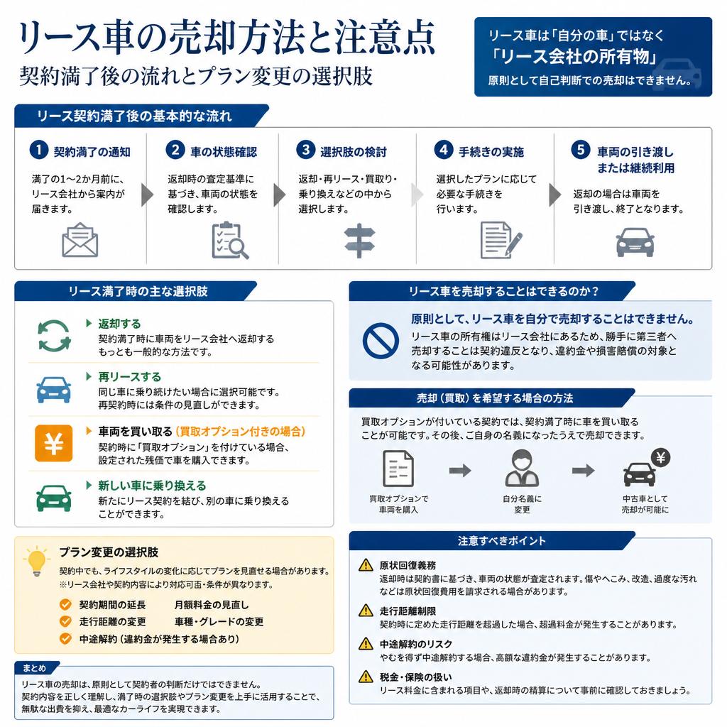 リース車の取り扱いについて