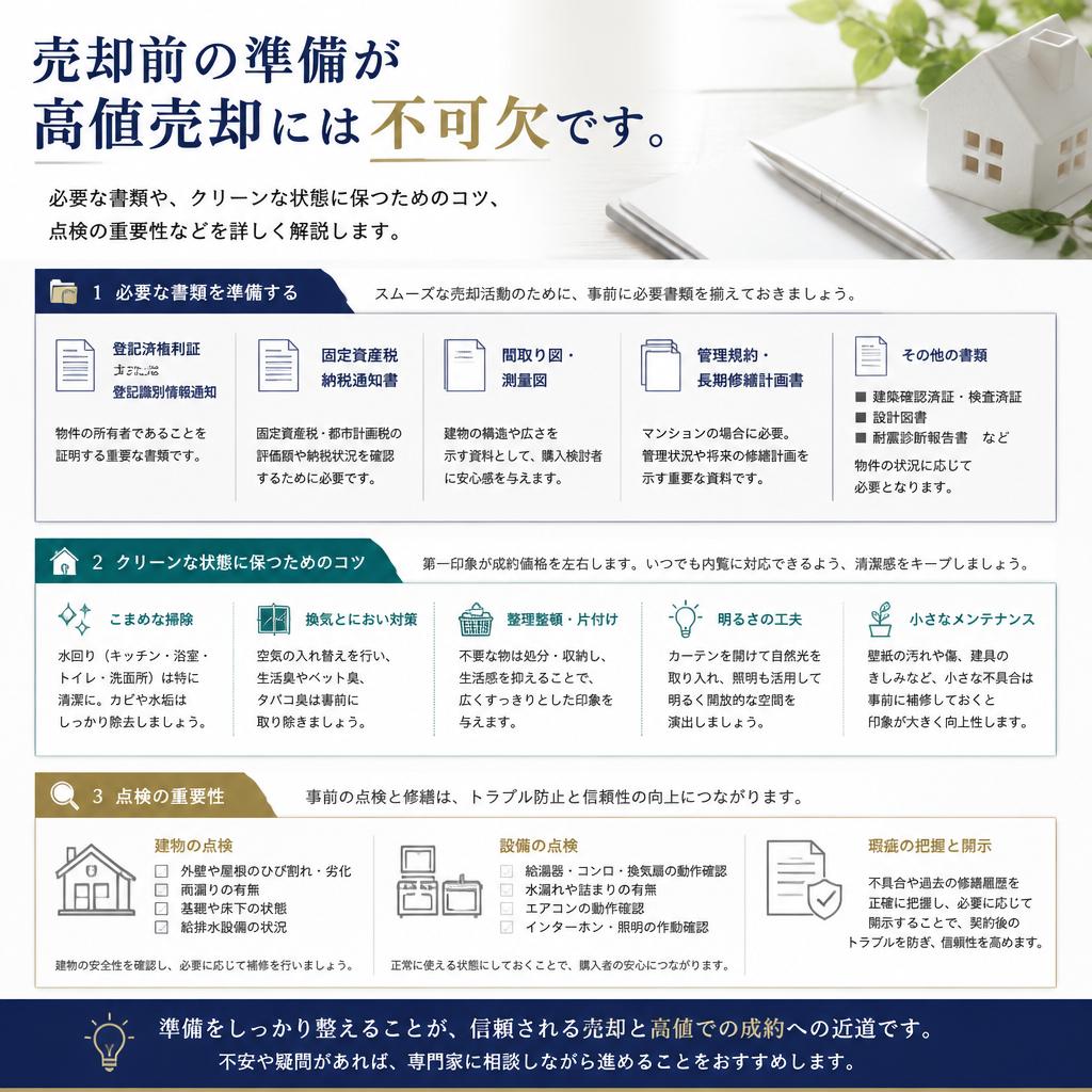 賢い車売却のための準備