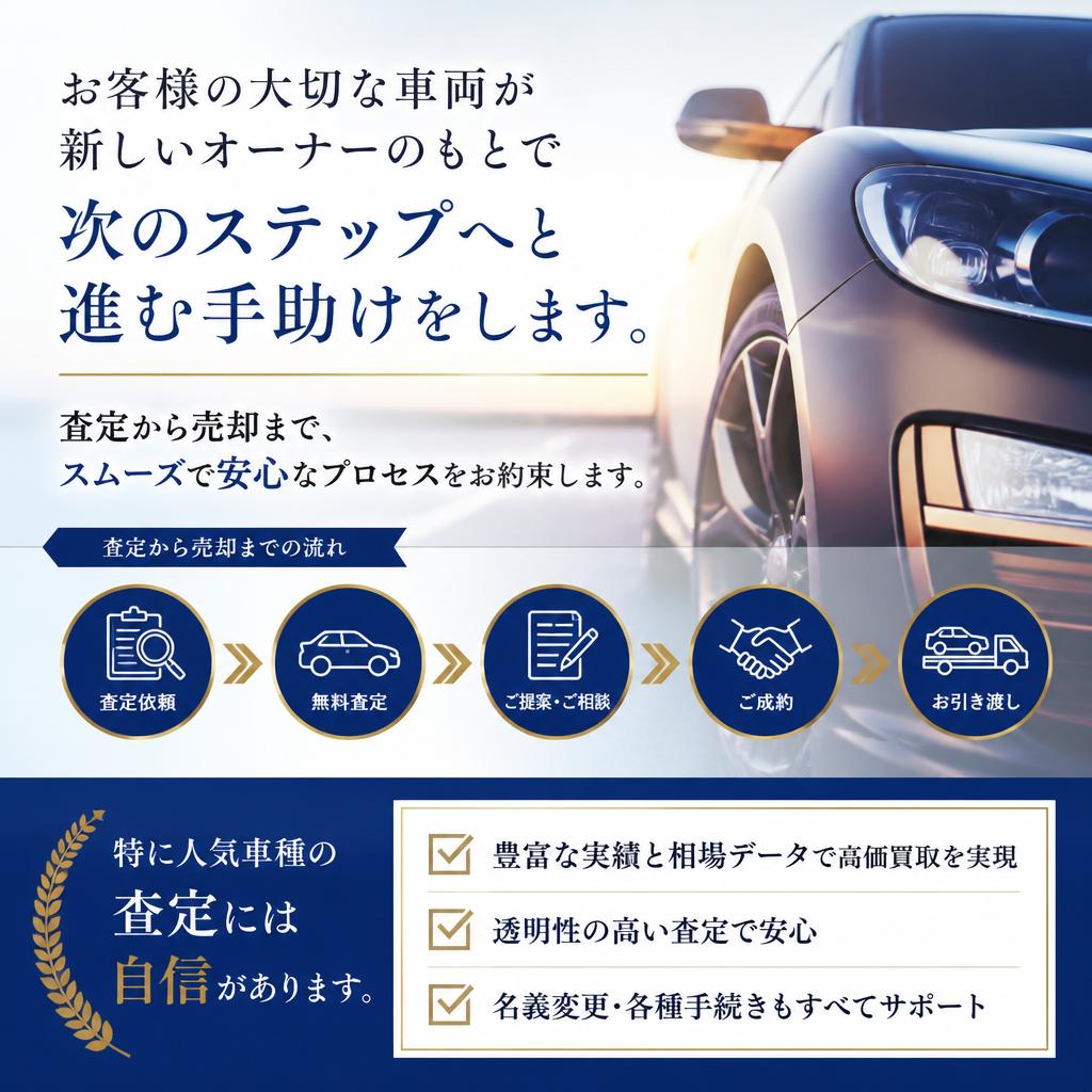 愛車を次のステップへ！