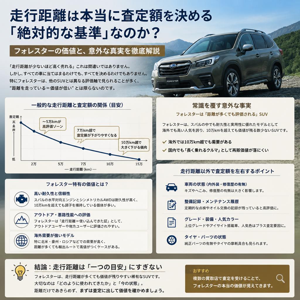 走行距離に関する疑問解消