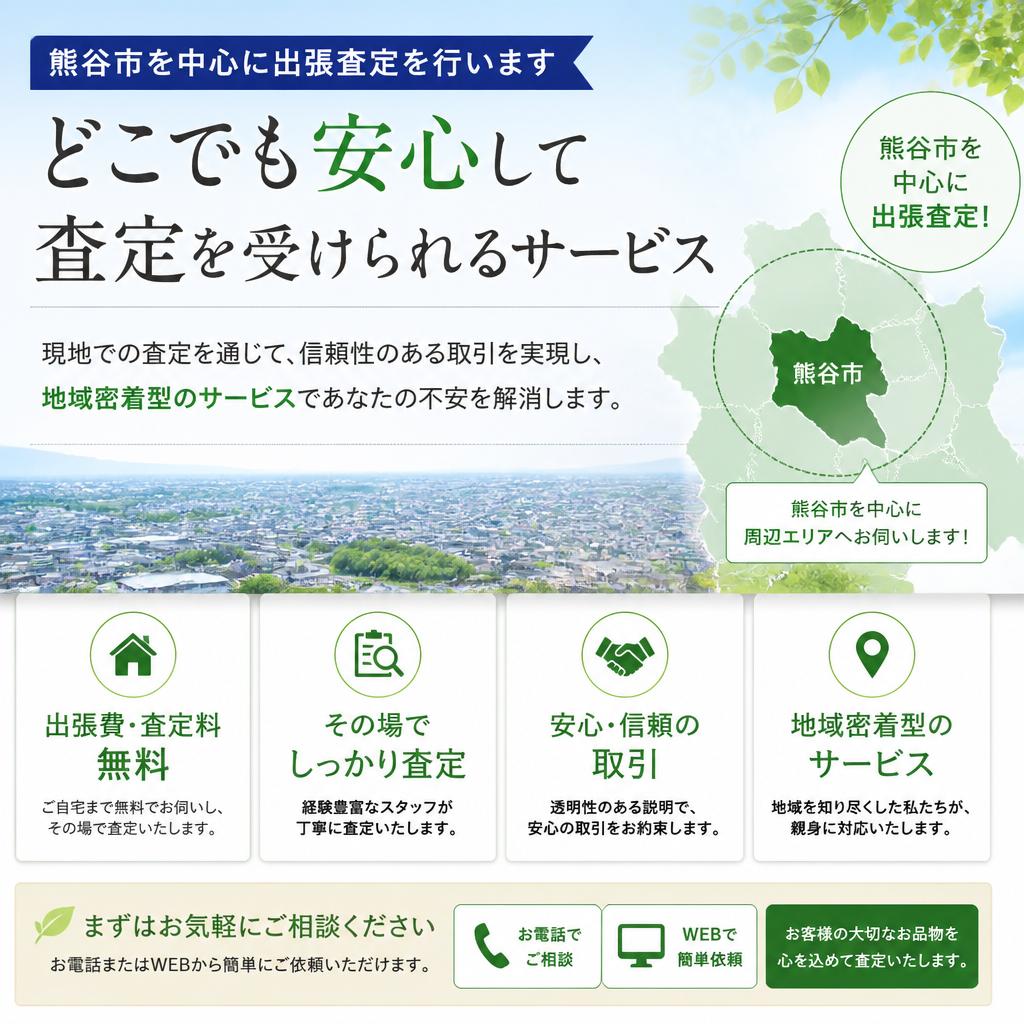 出張査定での安心サポート