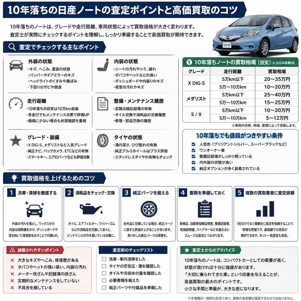 査定ポイントを押さえて高価買取を実現！
