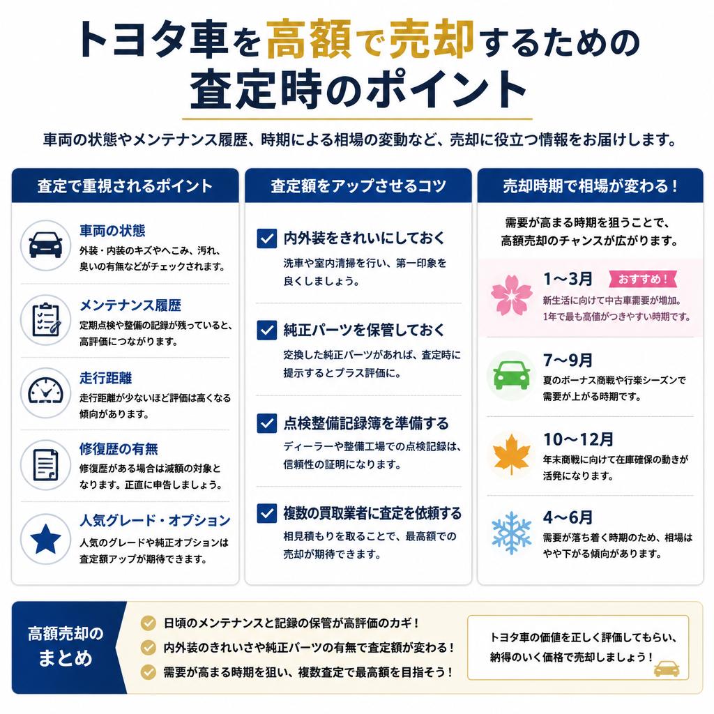 高額査定のポイント