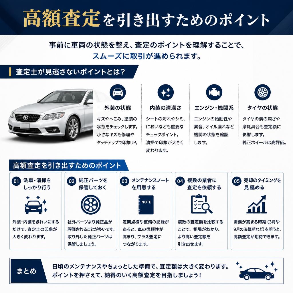 高額査定のヒント