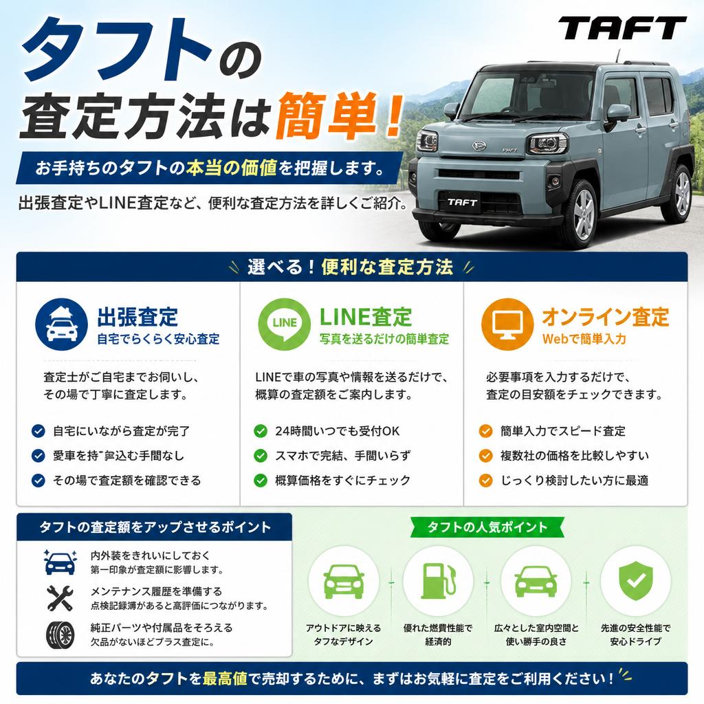 簡単！タフトの査定方法