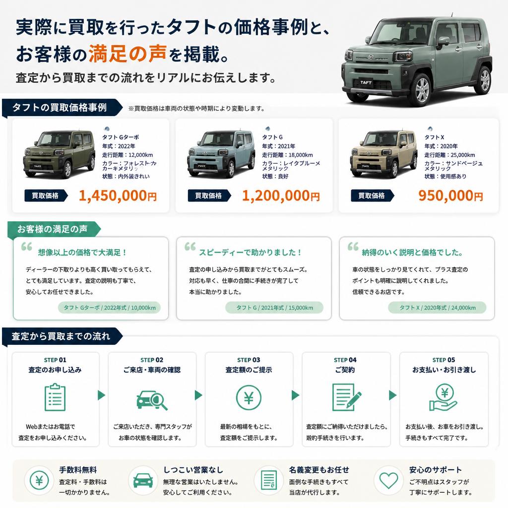 実際の買取価格とお客様の声
