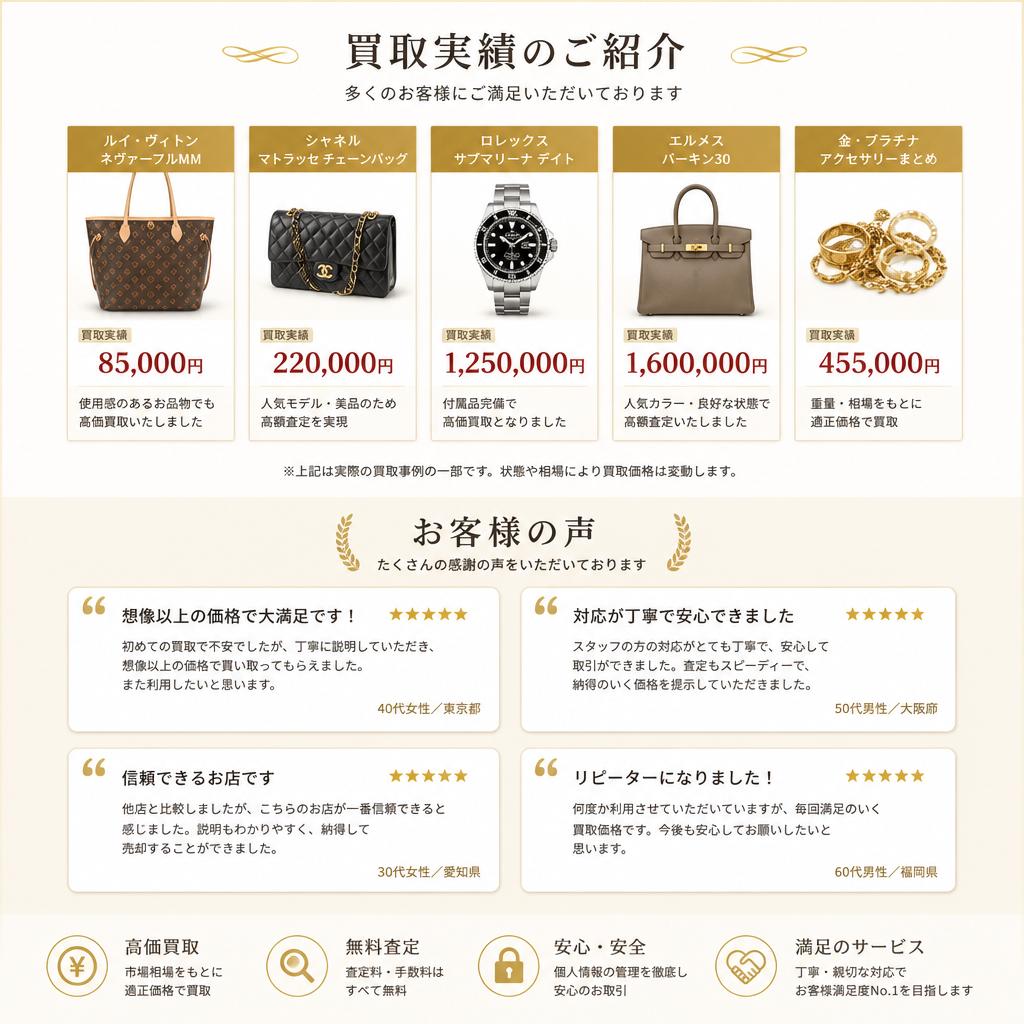 実績とお客様の声