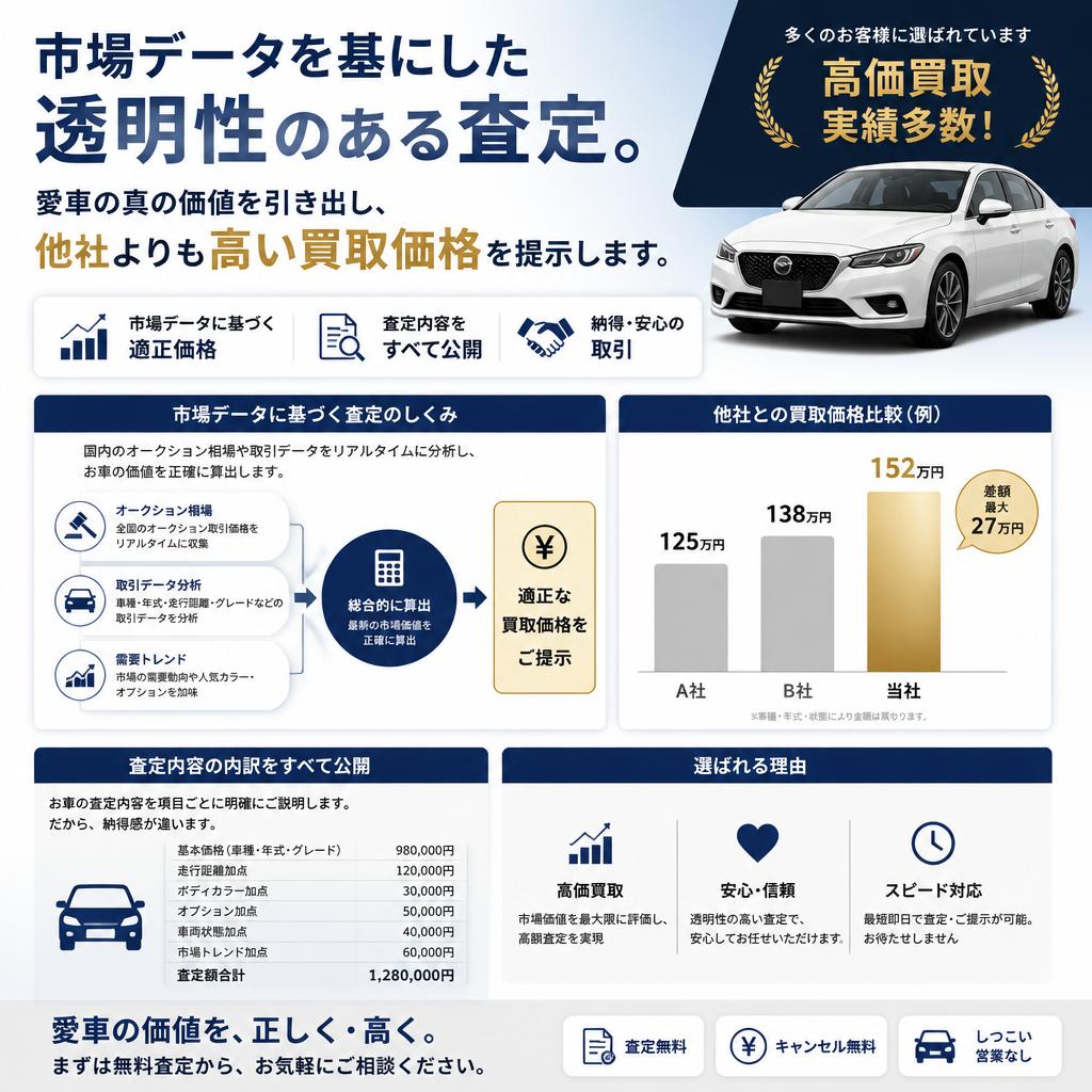 高価買取の仕組み