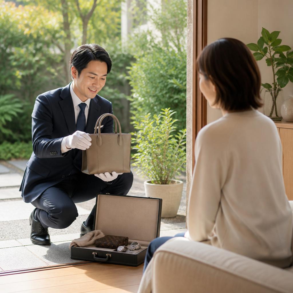 出張査定で手間なし！